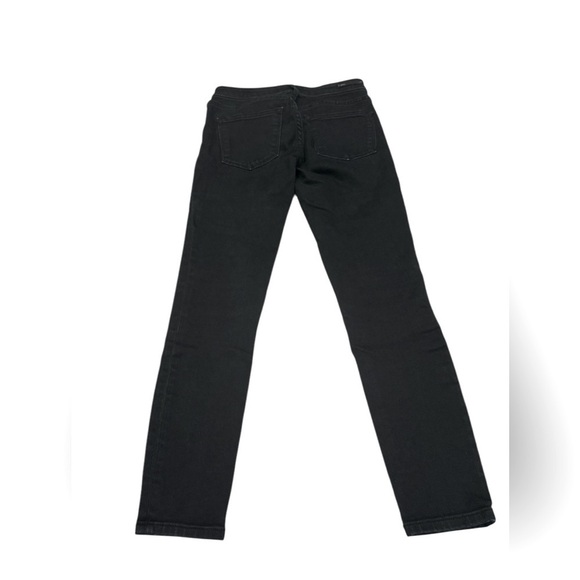 Anthropologie Pilcro Letterpress Serif Skinny Jean Denim Pant Black Size 25P - Picture 2 of 4